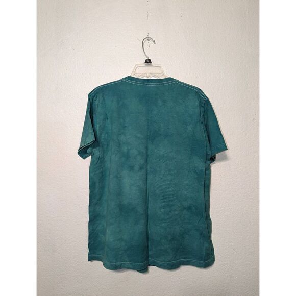 Liquid Blue Men's Tie-dye Simpsons, The Christmas Cheer T-Shirt Green Large - Picture 3 of 8